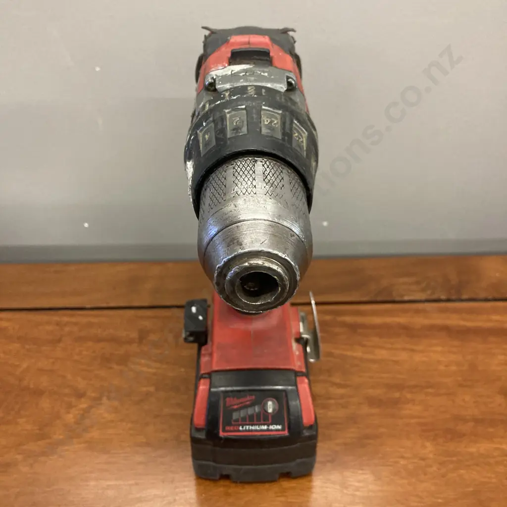 Milwaukee 18V M18 FUEL™ 13mm Hammer Drill / Driver M18FPD & 5.0Ah Red Lithium-Ion Battery (No Charger) Image 1++